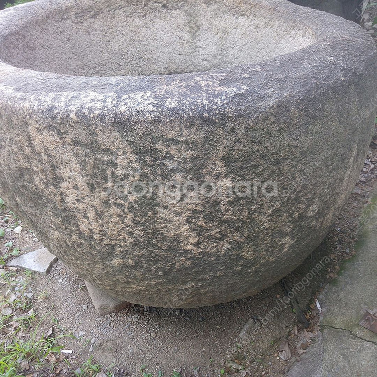 약 250년 된 조선시대 대형 물확 / 돌확 / 학독 ...--4