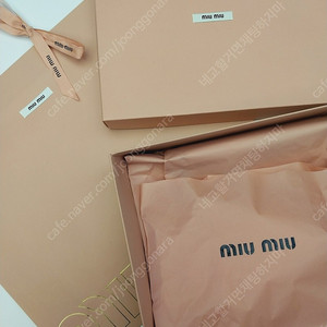 미우미우 가방박스 + 쇼핑백 (라지)