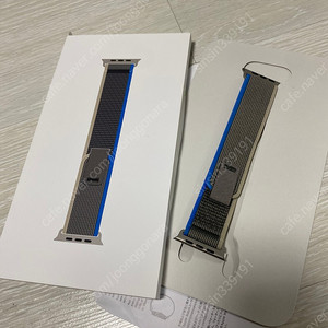 애플워치 정품 49mm 블루 트레일루프 , 41mm 미개봉 윈터블루 스포츠루프