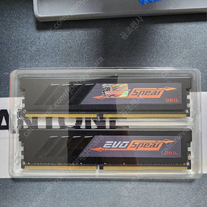 ddr4 3000/24000, 16g(8"2). 게일 geil evo spear