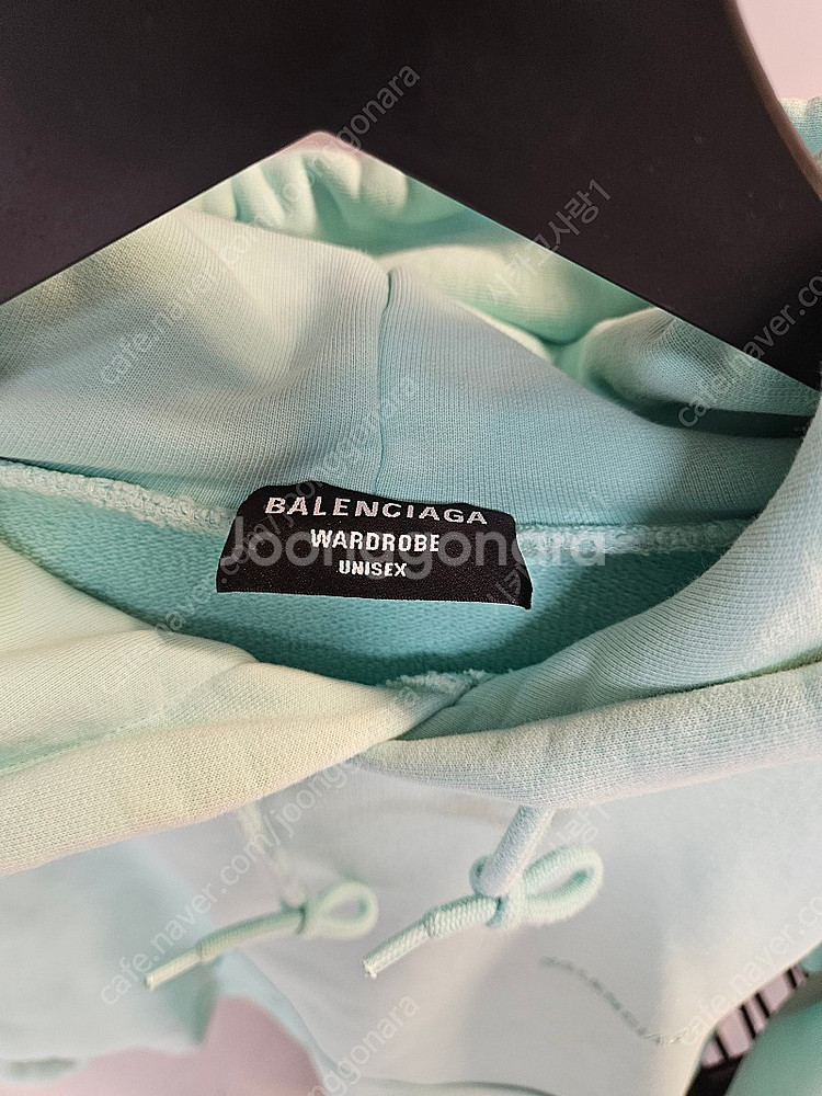 발렌시아가 후드 그린23년식 사이즈m(100~105)--1