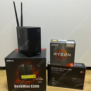 Asrock Deskmini X300팝니다. 5600g/16g/500g/무선랜/녹투아팬