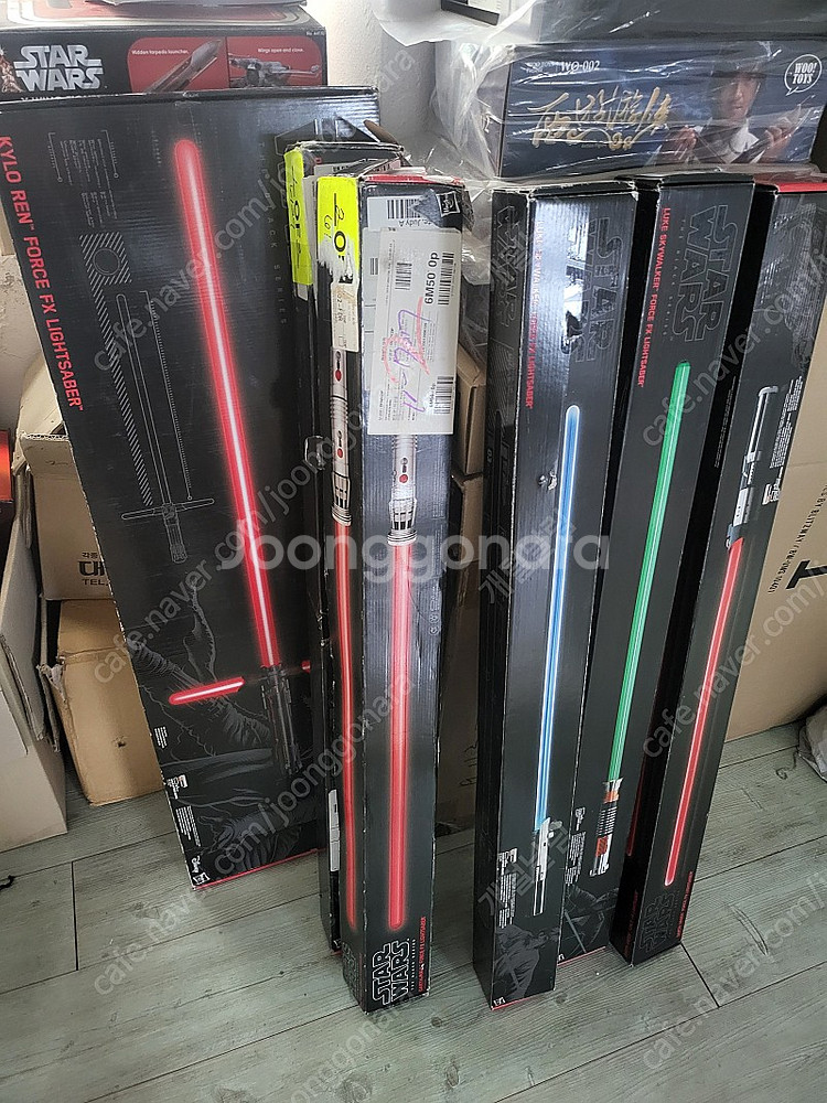 하스브로 스타워즈 광선검FX 시리즈 일괄판매합니다.--0