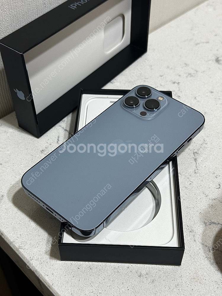 [리퍼폰] 아이폰 13 프로맥스 512 시에라블루 판매--1