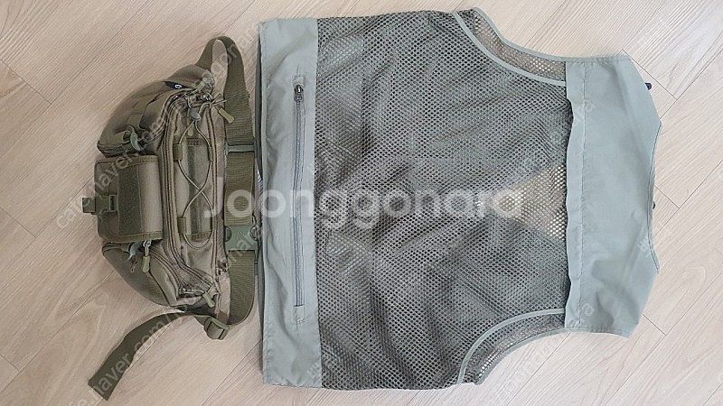 캠핑, 낚시용 힙색 및 조끼--1
