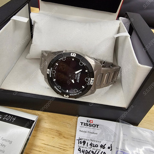 띠쏘 티터치솔라 티타늄 Tissot TTouch Connect Solar Titanium 팝니다