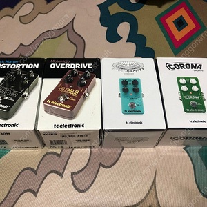 tc electonic -DARK METTER , MOJOMOJO , HYPER GRAVITY , CORONA- 일괄 판매 합니다