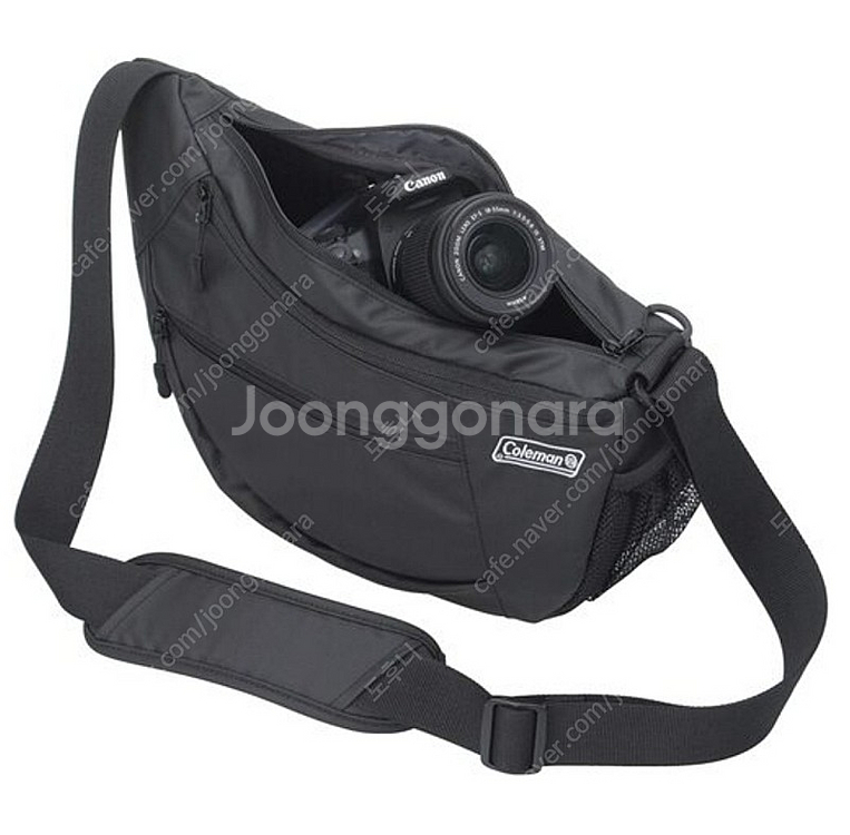 콜맨 카메라 숄더백 슬링백 vco-8739 블랙--2