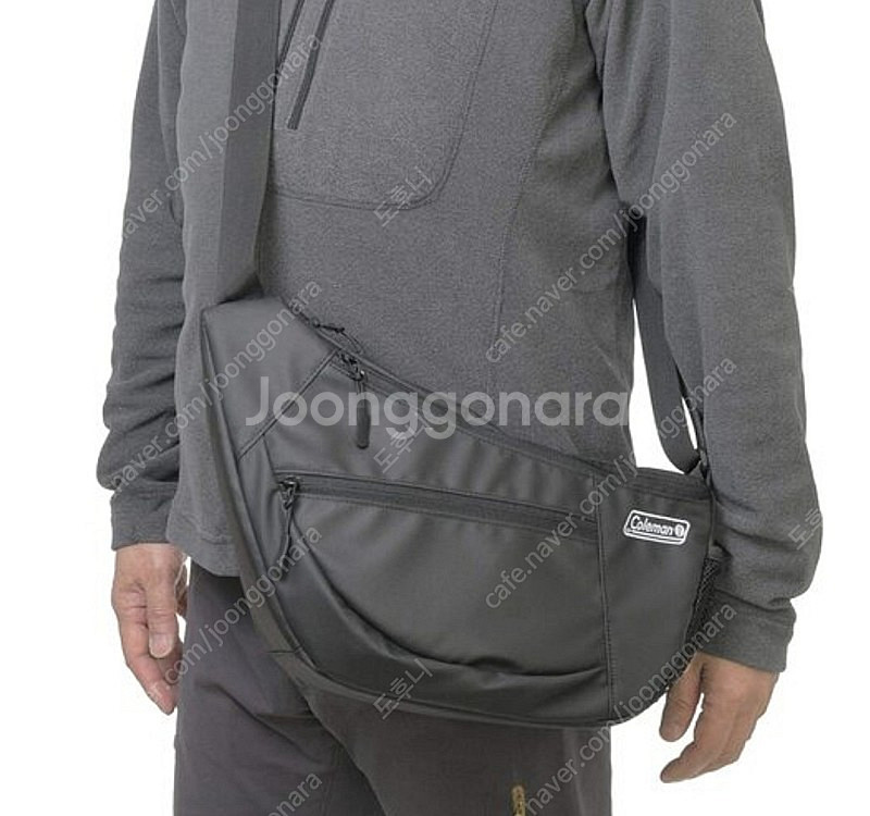 콜맨 카메라 숄더백 슬링백 vco-8739 블랙--3