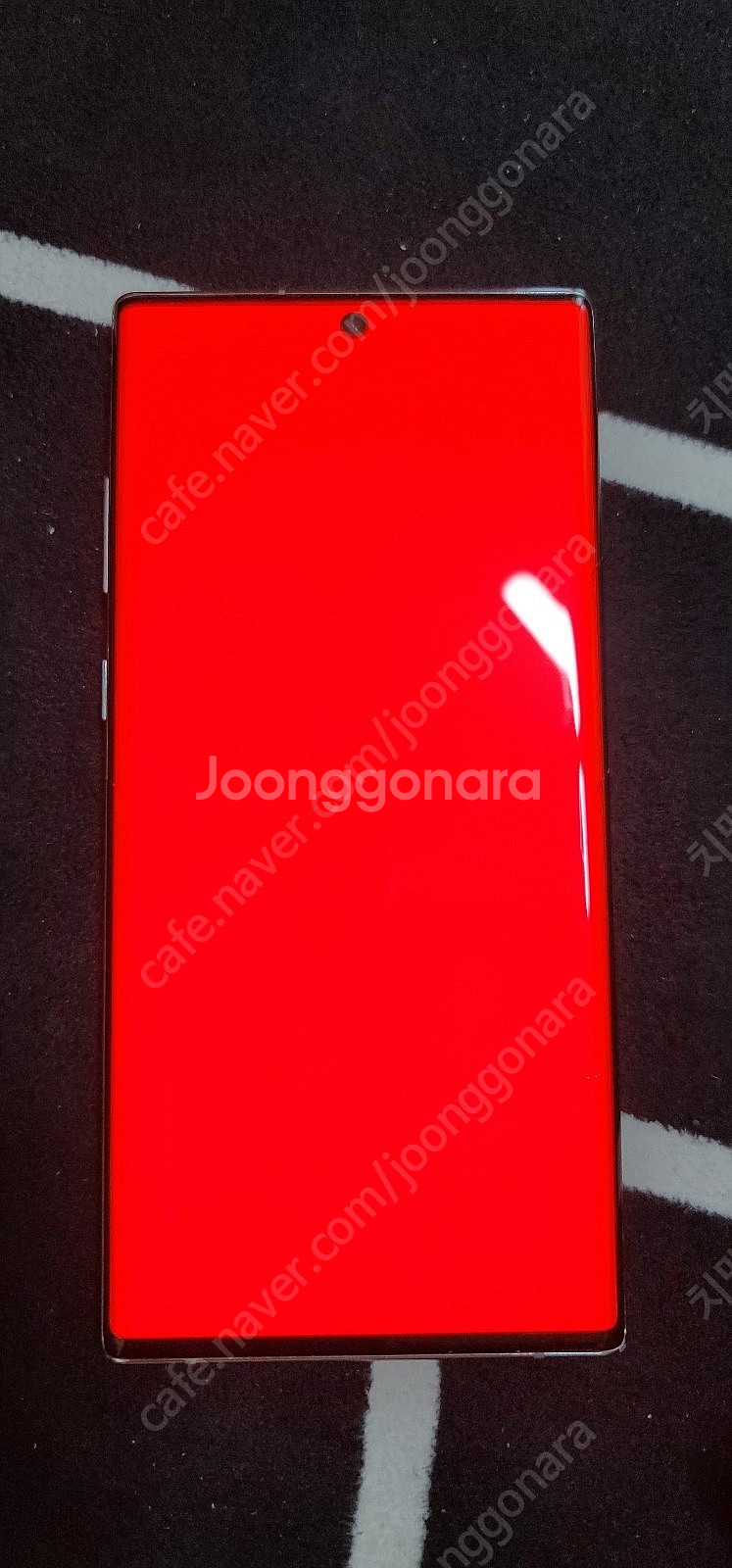 창원) 노트10플러스 팝니다. 액정파손 (개인)--4