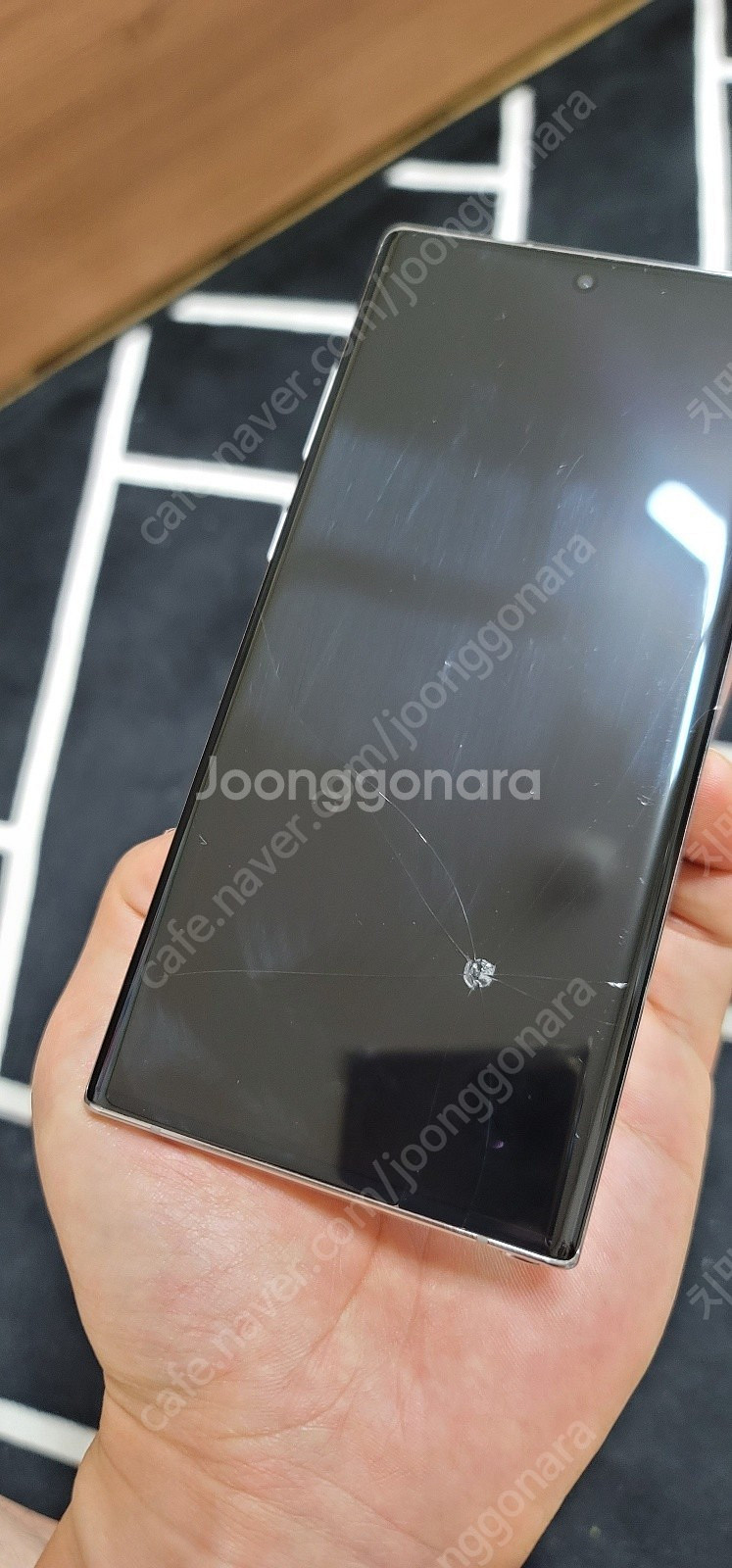 창원) 노트10플러스 팝니다. 액정파손 (개인)--5