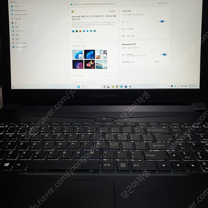 한성 노트북(i5-7300HQ /16GB /GTX950M /SSD256GB, HDD500GB) - 20만원