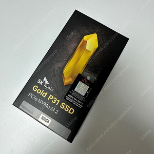 SK하이닉스 GOLD P31 M.2 NVMe SSD 500GB 미개봉