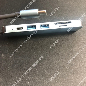 6in1 USB C타입 멀티 허브 USB3.0 HDMI 맥북 삼성