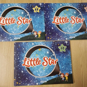 언어세상 리틀스타 영어워크북 1.2.3 세 권 little star