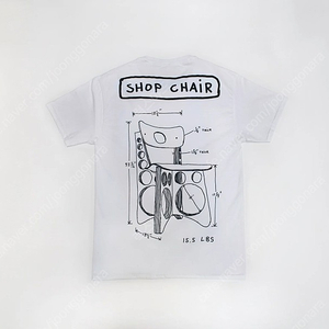 tomsachs Shop Chair Tee XXL 티셔츠 (미개봉 새상품)