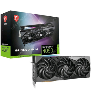 (미개봉)MSI 지포스 RTX 4090 게이밍 X 슬림 D6X 24GB 트라이프로져3