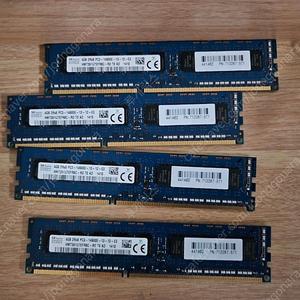 DDR3 14900 ECC 4기가 4개