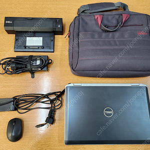 델 노트북 Dell Latitude E6520(i7-2640M,4G,SSD128)+도킹스테이션 및 가방 팔아요