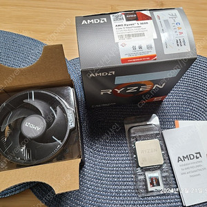 AMD 라이젠 3600 CPU 박스풀