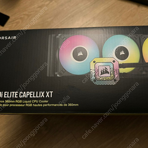 커세어 iCUE H150i ELITE CAPELLIX XT 수냉 쿨러