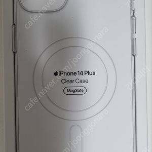 애플정품 아이폰 14,14플러스,15플러스 맥세이프 클리어케이스 미개봉
