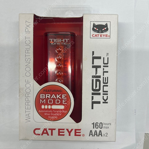 캣아이 타이트 키네틱 안전등﻿ cateye Tight Kinetic TL-LD180K IPX7방수