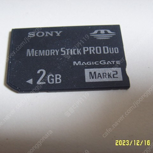 SONY 메모리스틱 2GB 팝니다,