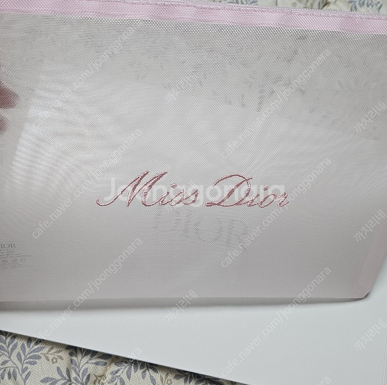 미스디올 핑크파우치 새상품--3