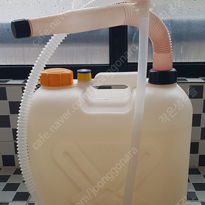 기름통(용량20L)+자바라2종.난로기름통.등유통.석유통