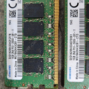 삼성전자 DDR4 16GB PC4 - 21300(2666V) X2