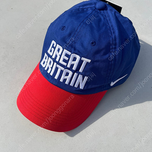 나이키 영국 육상 국가대표 지급용 러닝 모자