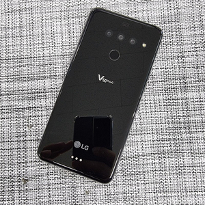 (서브용폰) LG V50 128G 블랙 20년 3월개통 액정파손 기능정상 9만팝니다@@@