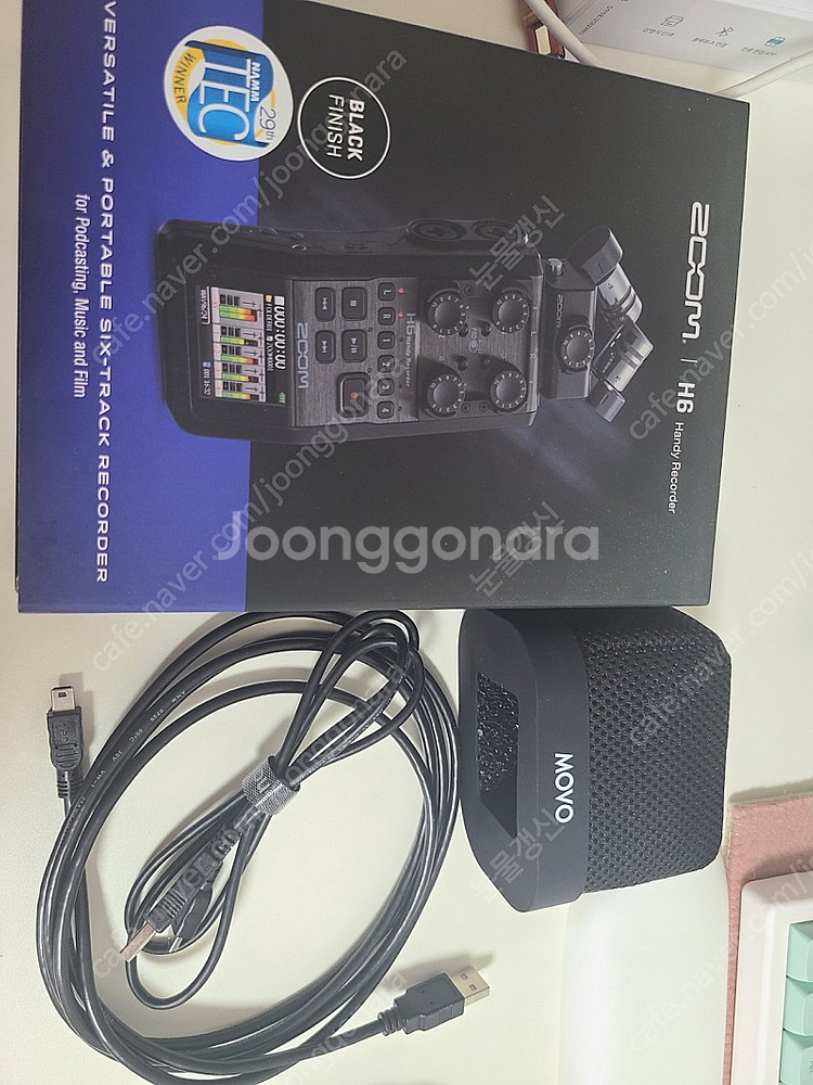 ZOOM H6 BLACK 핸디 레코더--0