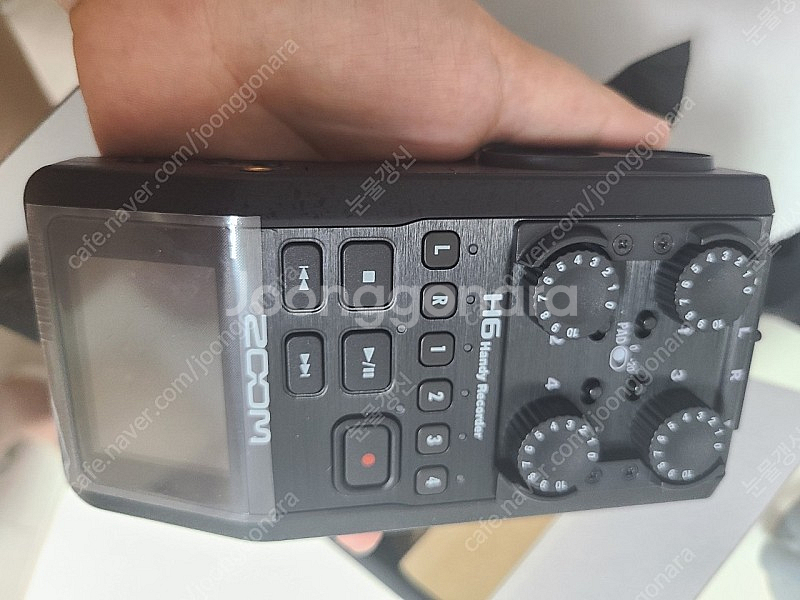 ZOOM H6 BLACK 핸디 레코더--2