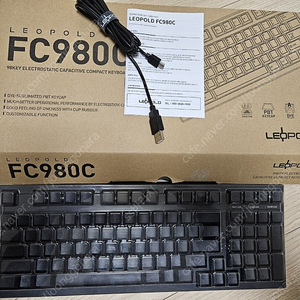 레오폴드 fc980c 토프레 무접점 일반 45g 거의 새제품 팝니다