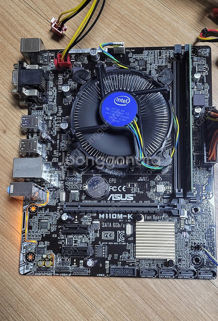 g4600 h110보드 세트 팝니다.--0