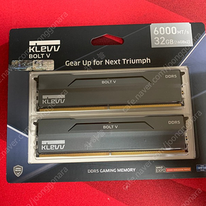 ESSENCORE KLEVV DDR5-6000 CL30 BOLT V