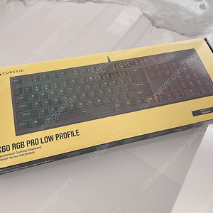 부산 커세어 k60 RGB PRO ROW PROFILE 기계식 키보드 미개봉 새상품