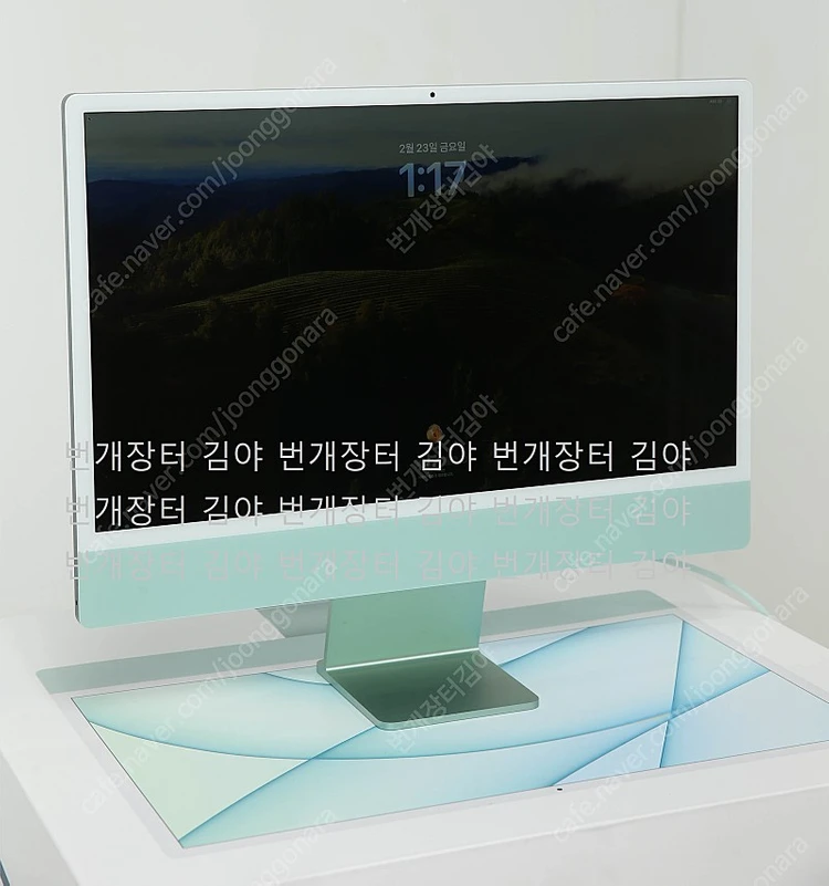 iMac 아이맥 21년 24인치 M1 16GB 256G 이미지