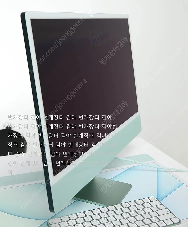 iMac 아이맥 21년 24인치 M1 16GB 256G 이미지