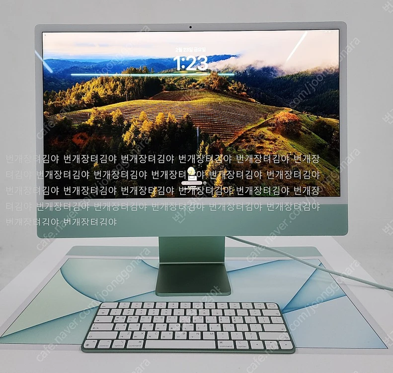 iMac 아이맥 21년 24인치 M1 16GB 256G 이미지
