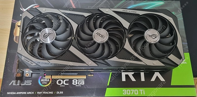 asus rtx3070ti 스트릭스 팝니다 이미지