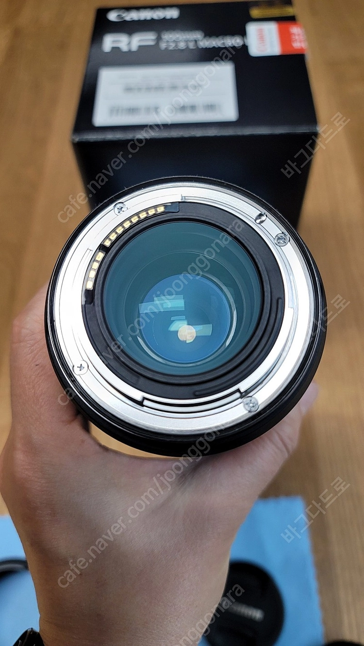 캐논 RF 100mm F2.8 L macro 렌즈입니다. 이미지