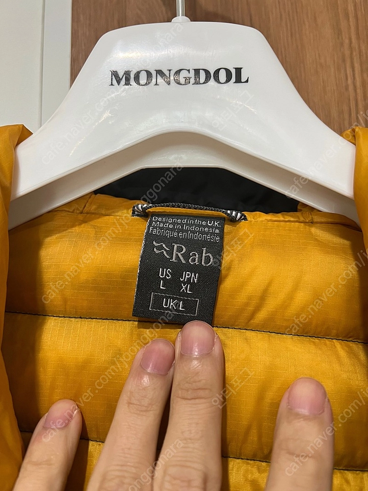 랩 마이크로알파인 자켓 벨루가 판매 이미지