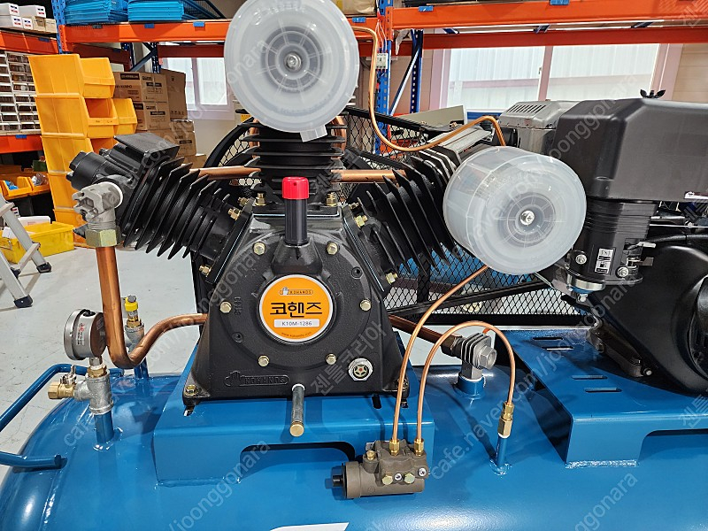 출장 정비용 중고압 10마력 400리터엔진 콤프레샤 판매/중고콤프레샤 전문 이미지