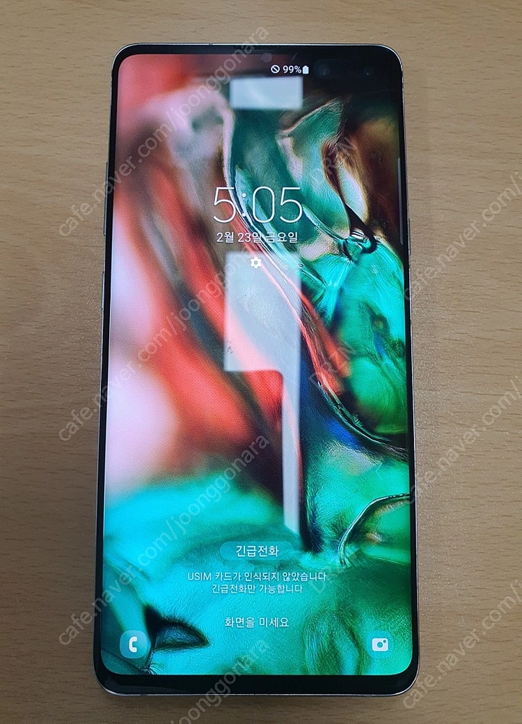 [박스있음] 갤럭시 S10 5G 256GB 프리즘 화이트 이미지