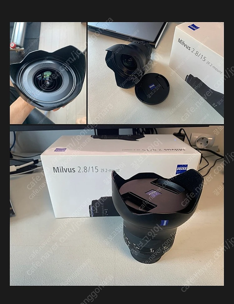 짜이즈(zeiss) 밀부스(milvus) 2.8 / 15mm ZF.2 광각렌즈 니콘용 F 마운트 이미지