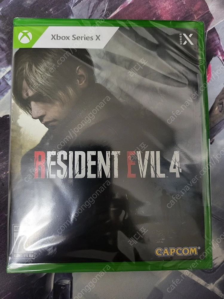 미개봉 바이오하자드 re4 북미판 한글O 이미지