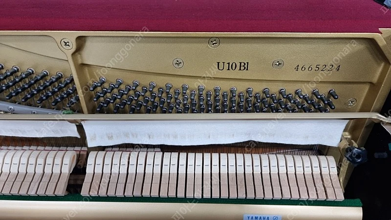 (판매 신학기 세일) 야마하피아노 U-10BL블랙유광 made in japan 350>320 이미지